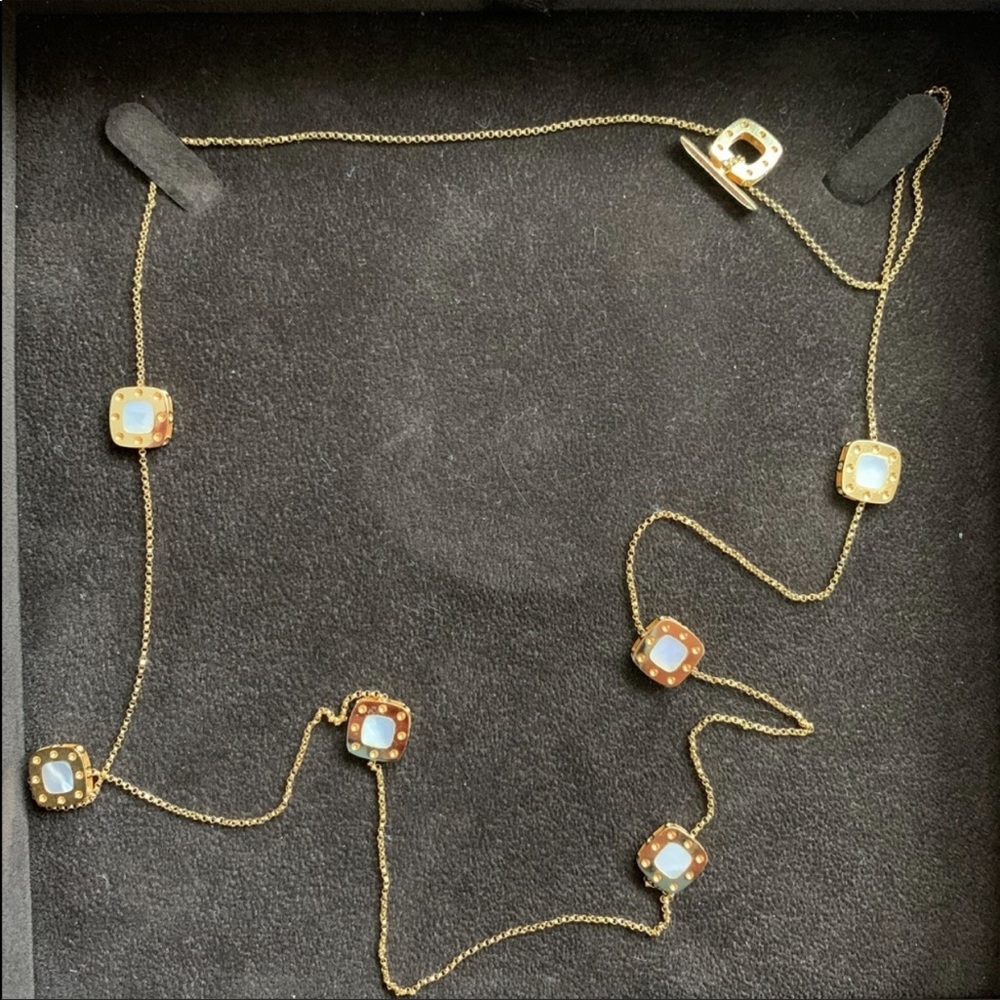 Roberto coin mother of pearl necklace. Brand new